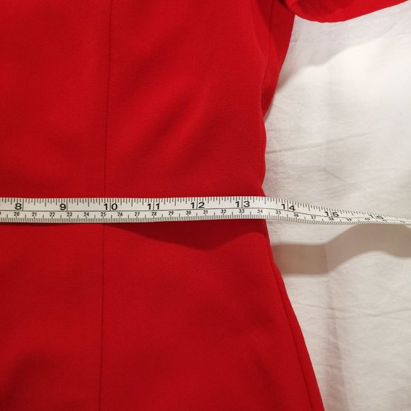 Vintage Red Dress –Made in Germany - Picture 5 of 6